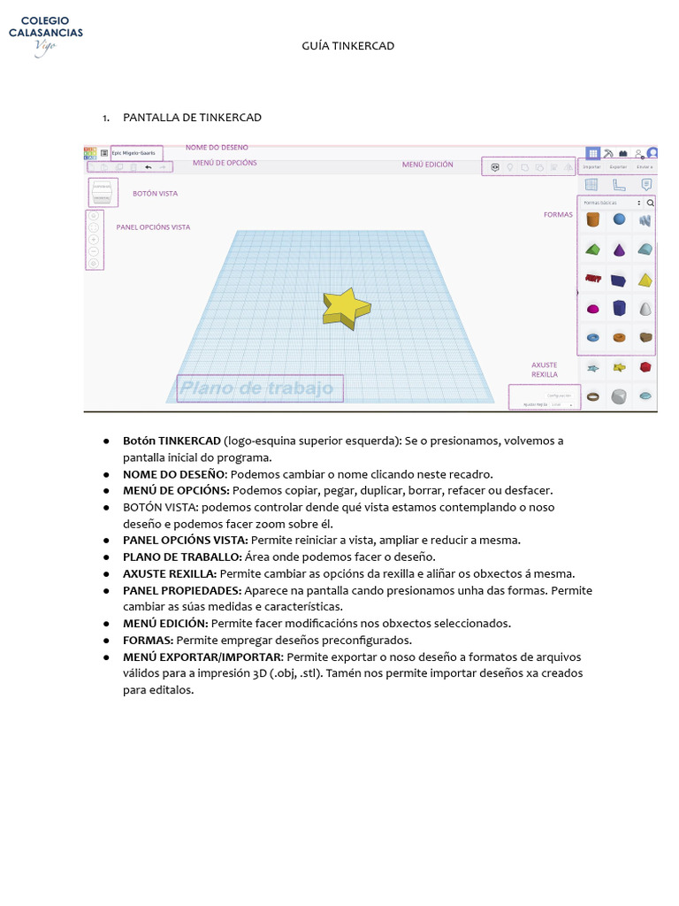 GUÍA TINKERCAD | PDF