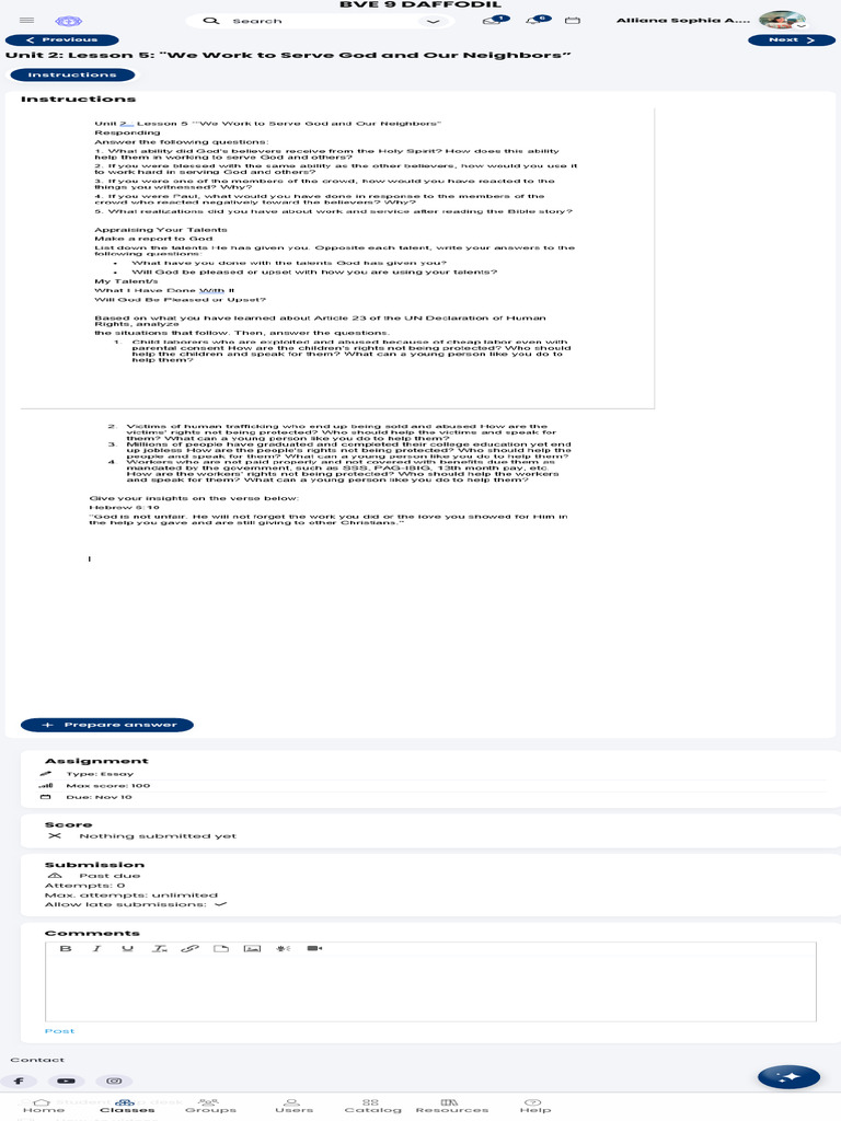 Bluebook - Bve 9 Daffodil - Assignments 3 | PDF