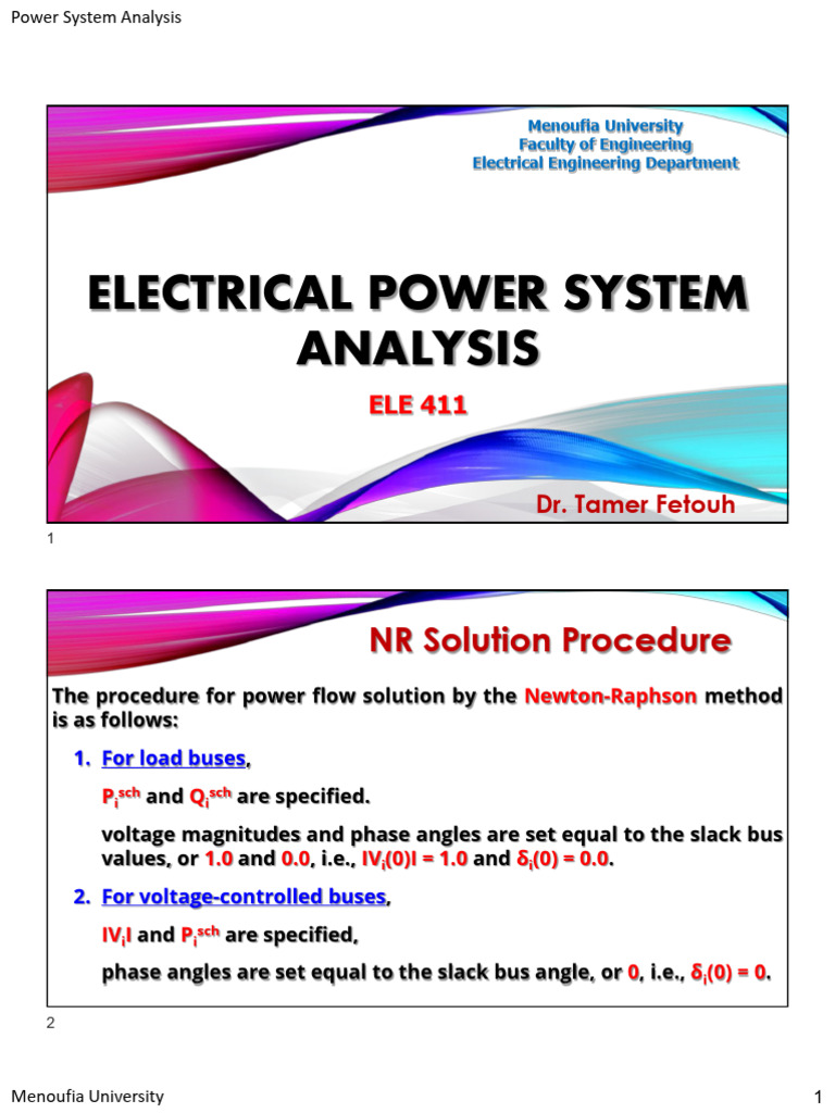 Power System Fault Analysis | PDF | Applied Mathematics | Electrical ...
