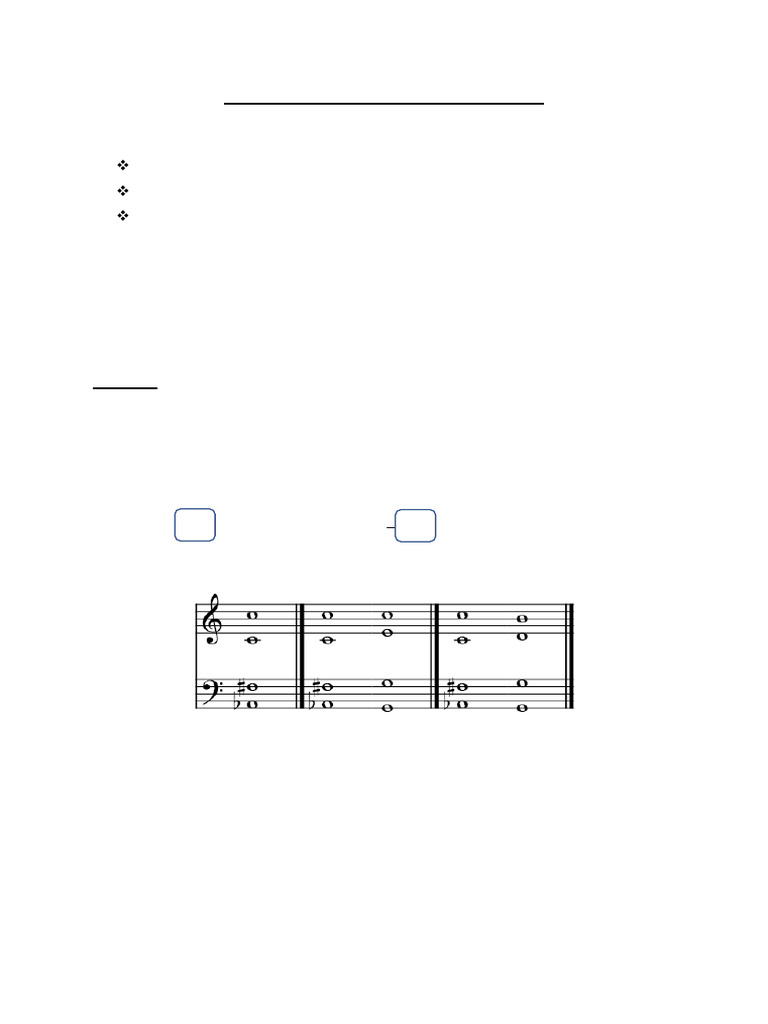 Chords of the Augmented 6th and Its Resolutions | PDF