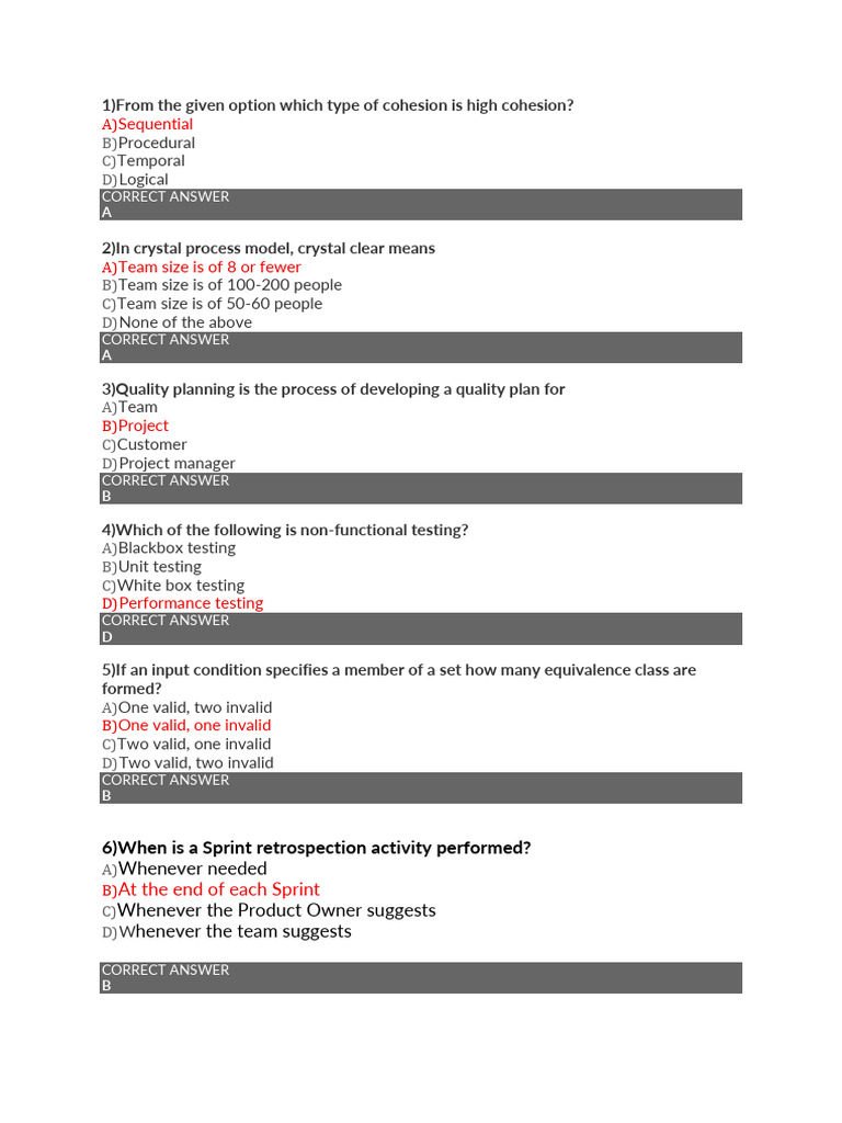 SE_PYQ | PDF | Software Testing | Software Development Process