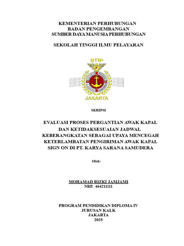 m. Rizki Jamjami_skripsi Lengkap - Mohamad Rizki Jamjami | PDF