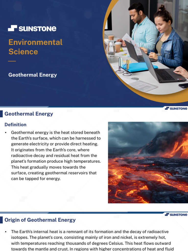 Lecture 20_ Geothermal Energy.pptx-1751955472334 (1) | PDF | Geothermal ...