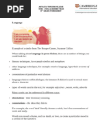Language Techniques for KS3 English | PDF