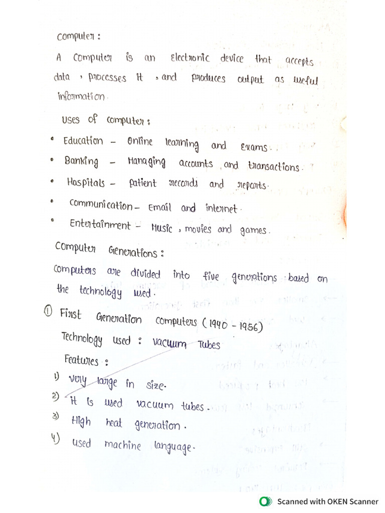 MP Notes 1-4 | PDF