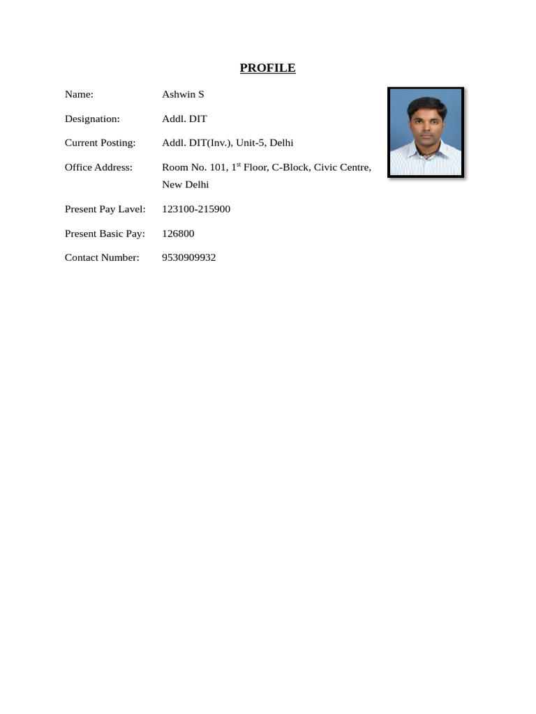 Profile | PDF