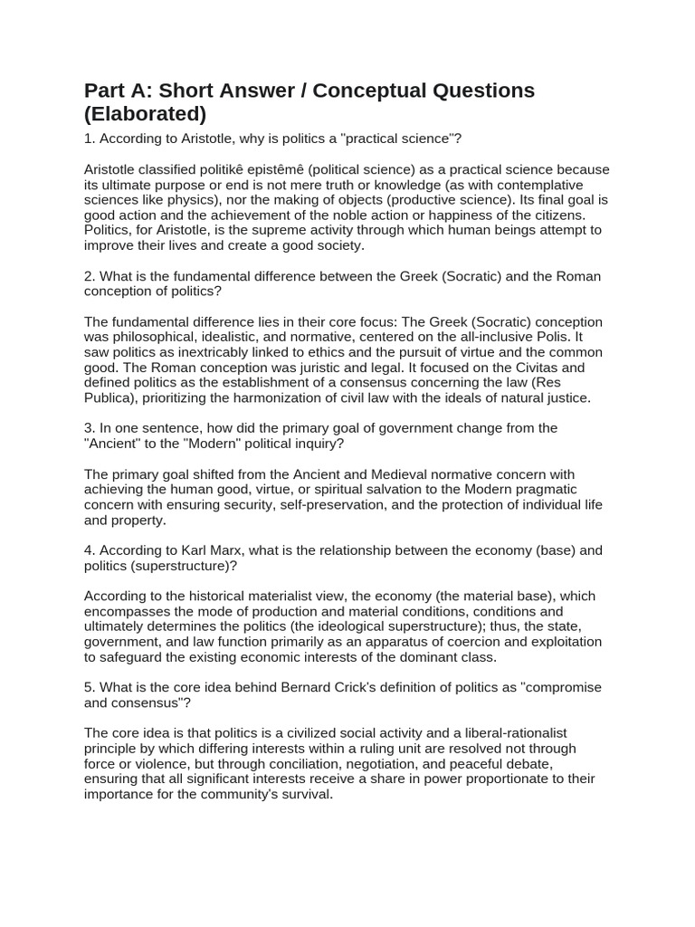 POL SCI NOTES | PDF | Science | Methodology