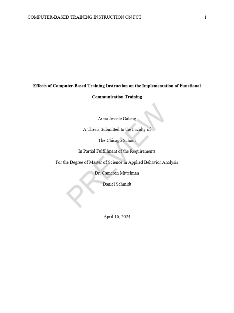 Galang | PDF | Psychology | Behavioural Sciences
