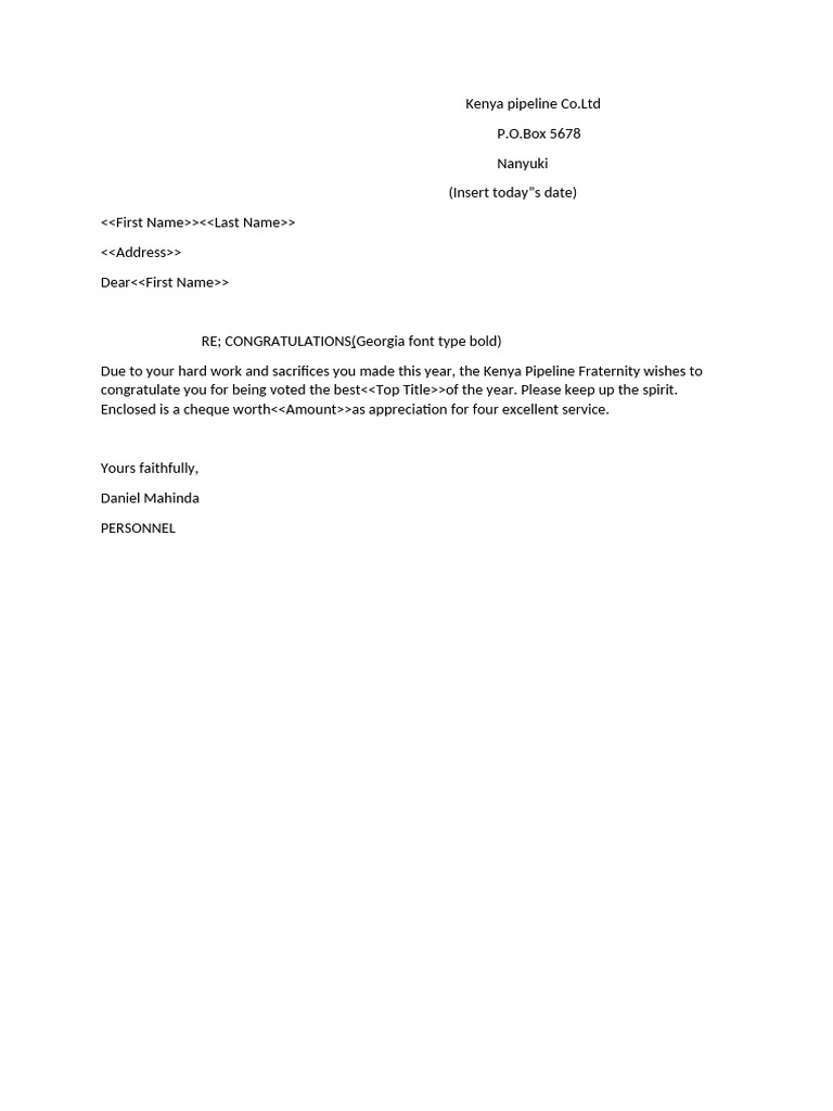 Congrats | PDF