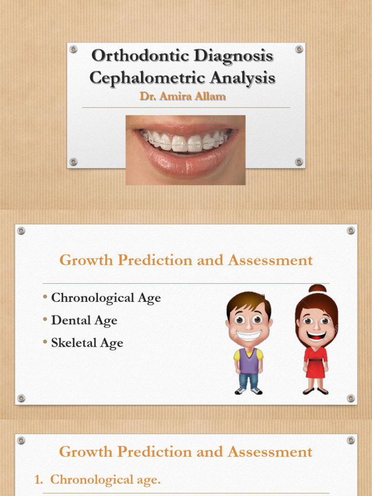 Cephalometric Analysis Lecture 1 | PDF