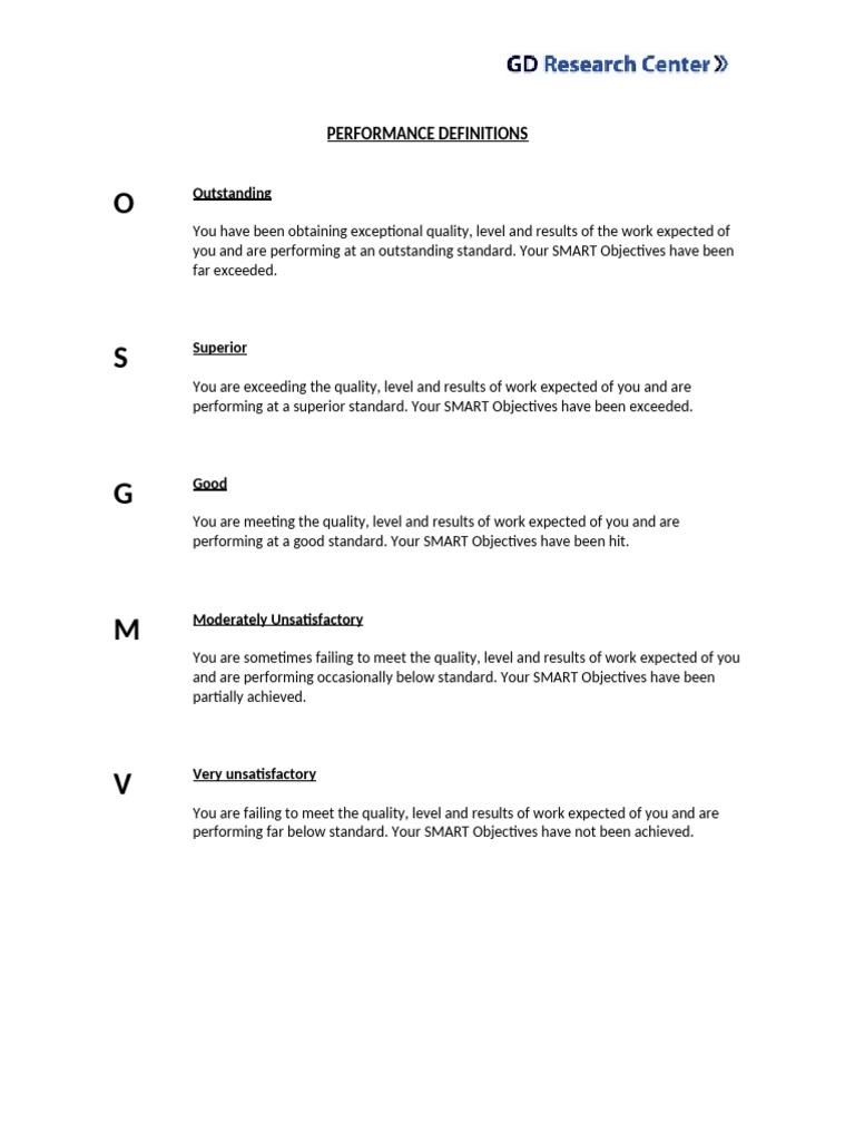 Performance Codes (1) | PDF
