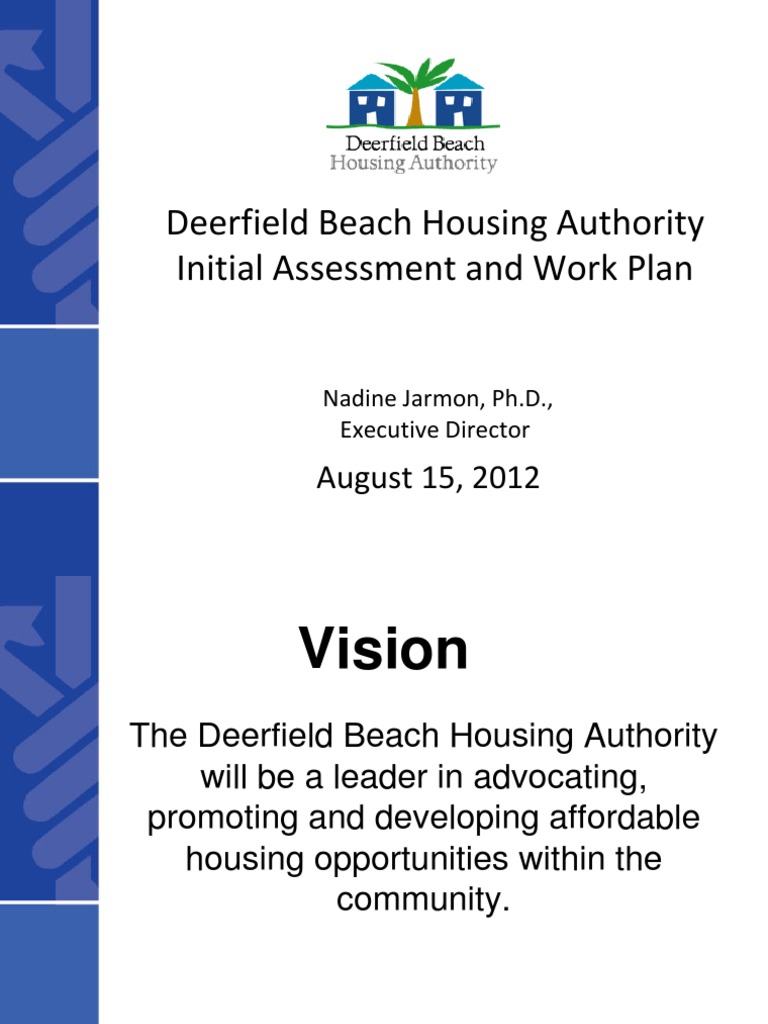 Deerfield Housing Authority Draft Presentation1 Swot Analysis