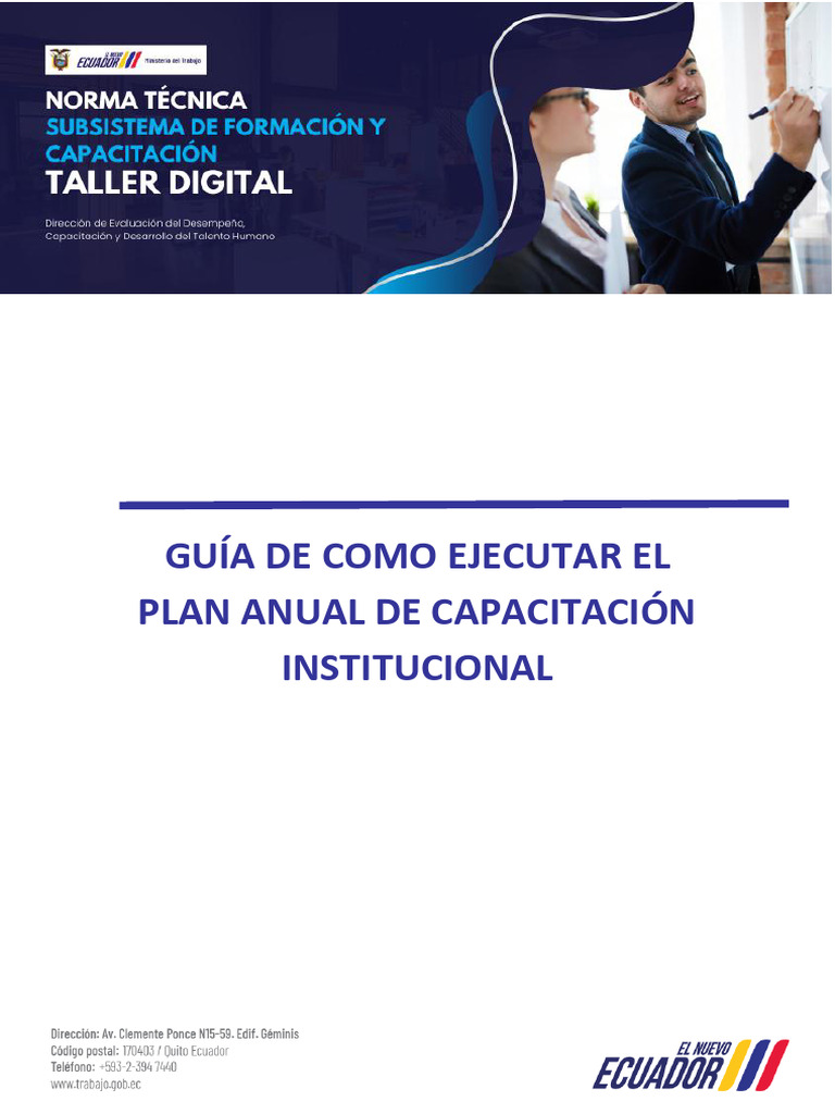 Guía Para Identificar El Plan de Capacitación | PDF