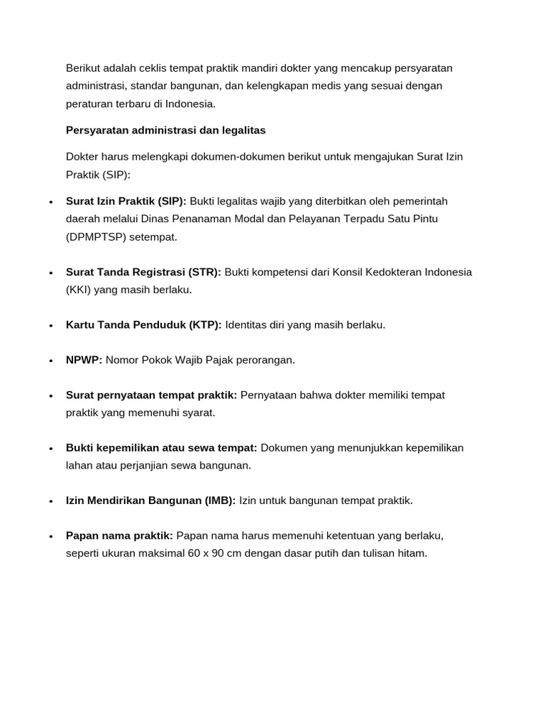 LIST TPMD | PDF