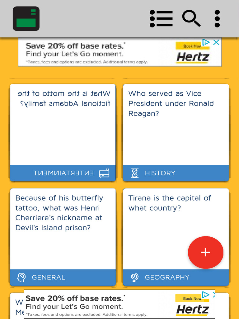 Random Trivia Generator | PDF