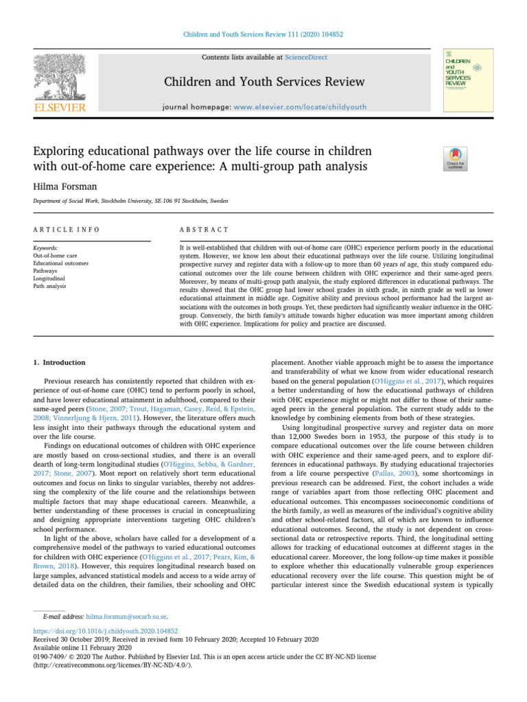 Exploring-educational-pathways-over-the-life-course-in-c_2020_Children ...