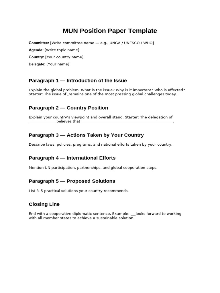 Position Paper | PDF