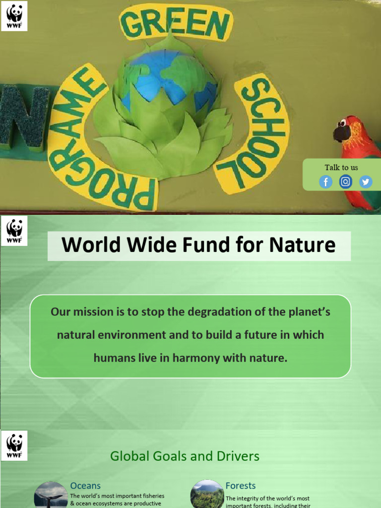 WWF - Green School Program - IsL | PDF | Sustainability | World Wide ...