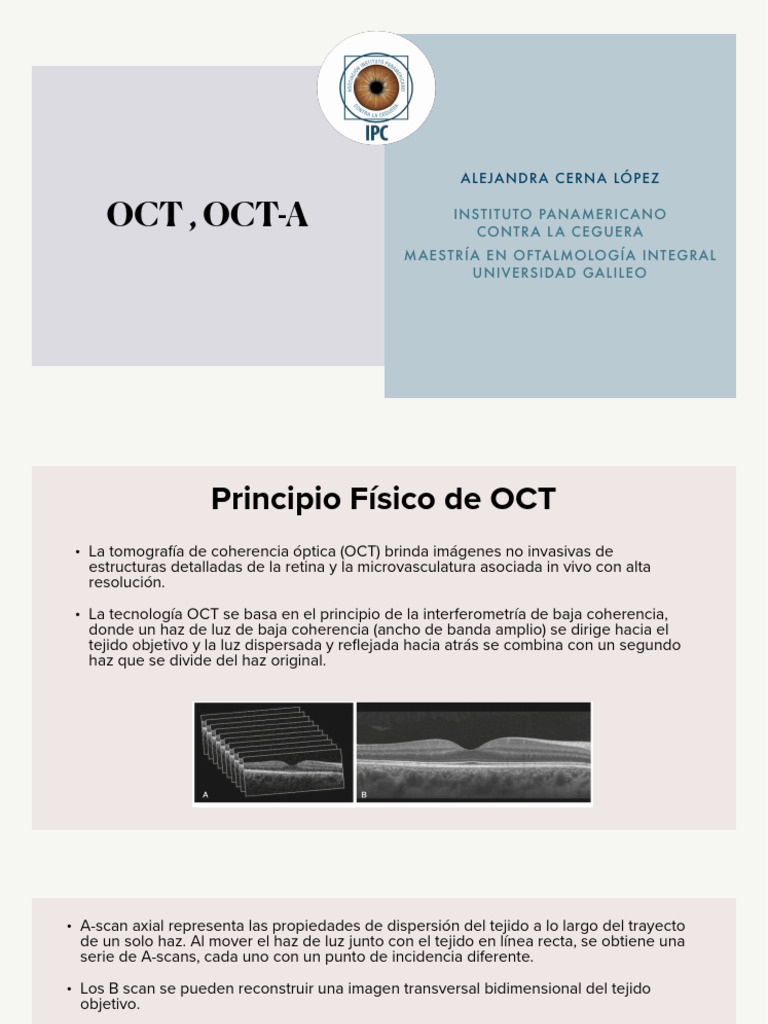 OCT y OCT-A pdf | PDF | Capilar | Retina