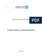 A Brief Guide To Hydroinformatics
