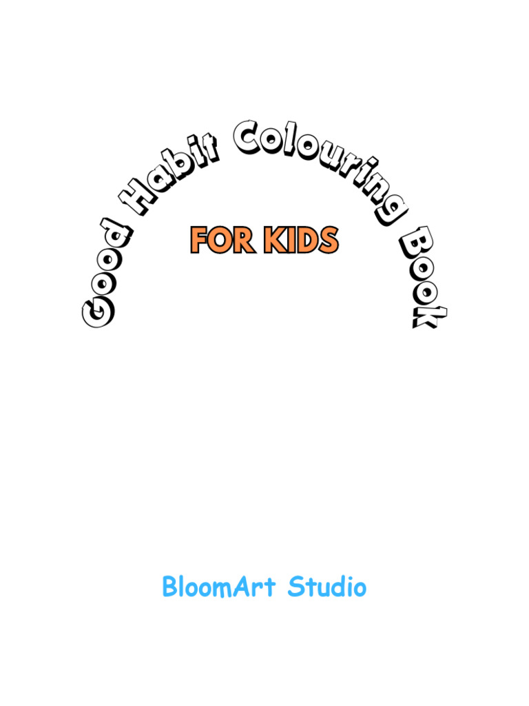 Good Habit Colouring Book | PDF