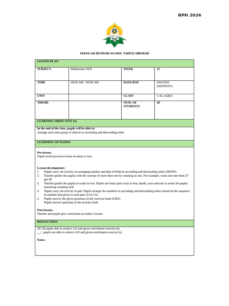 WEEK 12 SNH | PDF | Lesson Plan | Teachers