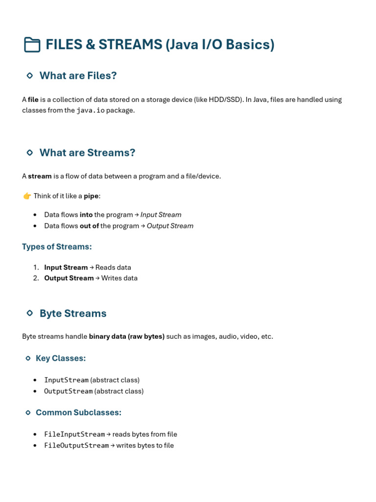 Files,Collection Framework OOp in java | PDF | Queue (Abstract Data ...