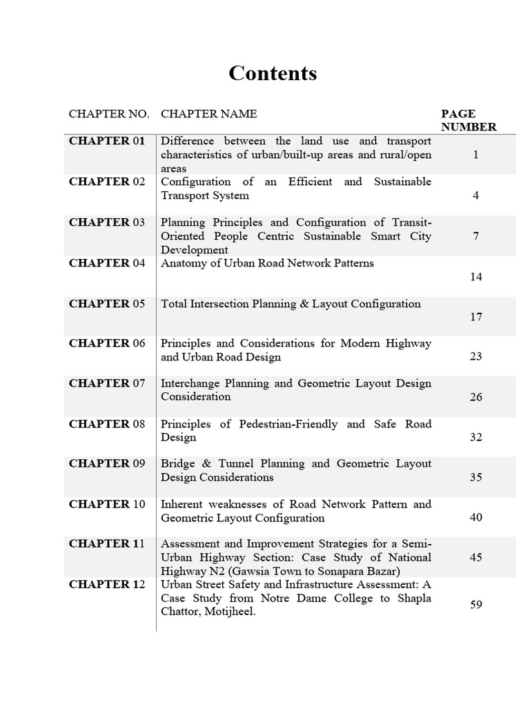 Final Book | PDF | Interchange (Road) | Traffic