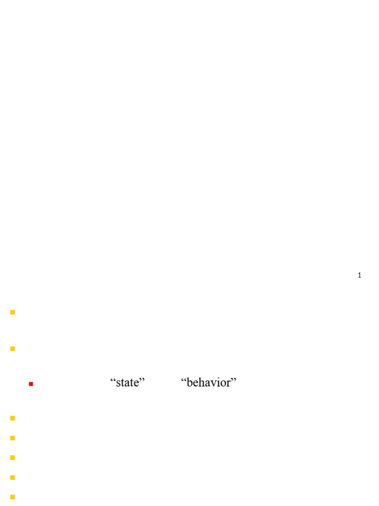 Object Oriented Programming - Chapter 2 - Classes | PDF | Method ...