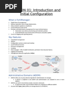 ADOM Modes and Device Management in FortiManager | PDF | Network ...
