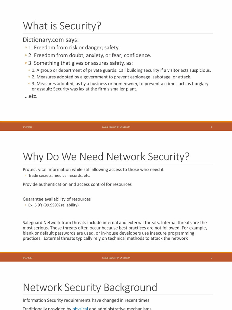 Network security | PDF