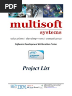 Project List: Software Development & Education Center