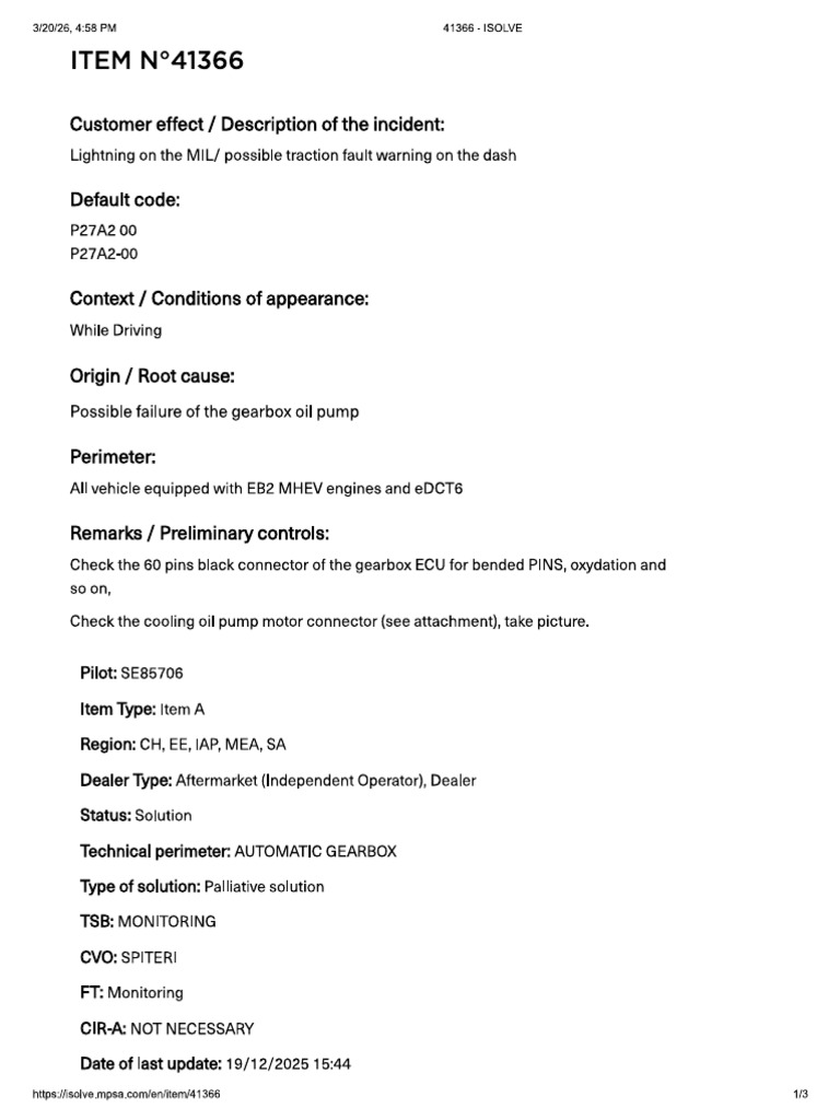 41366 - ISOLVE | PDF