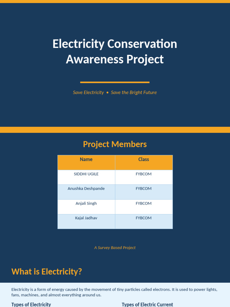 Electricity Conservation | PDF | Electricity | Alternating Current