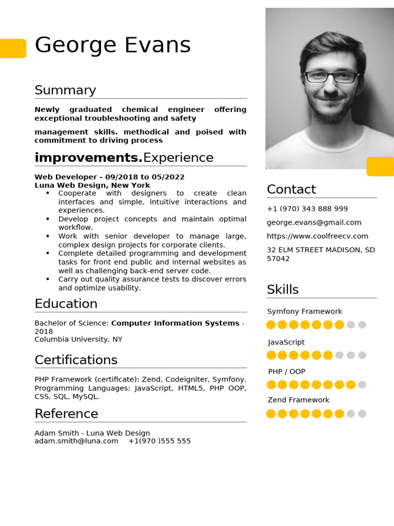Cv Template 0004 | PDF