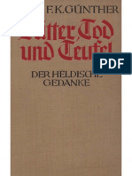 Guenther, Hans - Ritter, Tod Und Teufel, Der Heldische Gedanke (1935, 213 S., Scan-Text, Fraktur)
