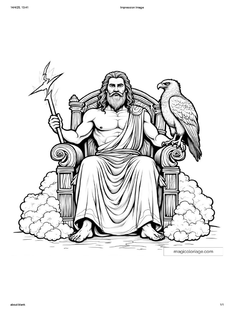 Zeus Dios Del Rayo | PDF