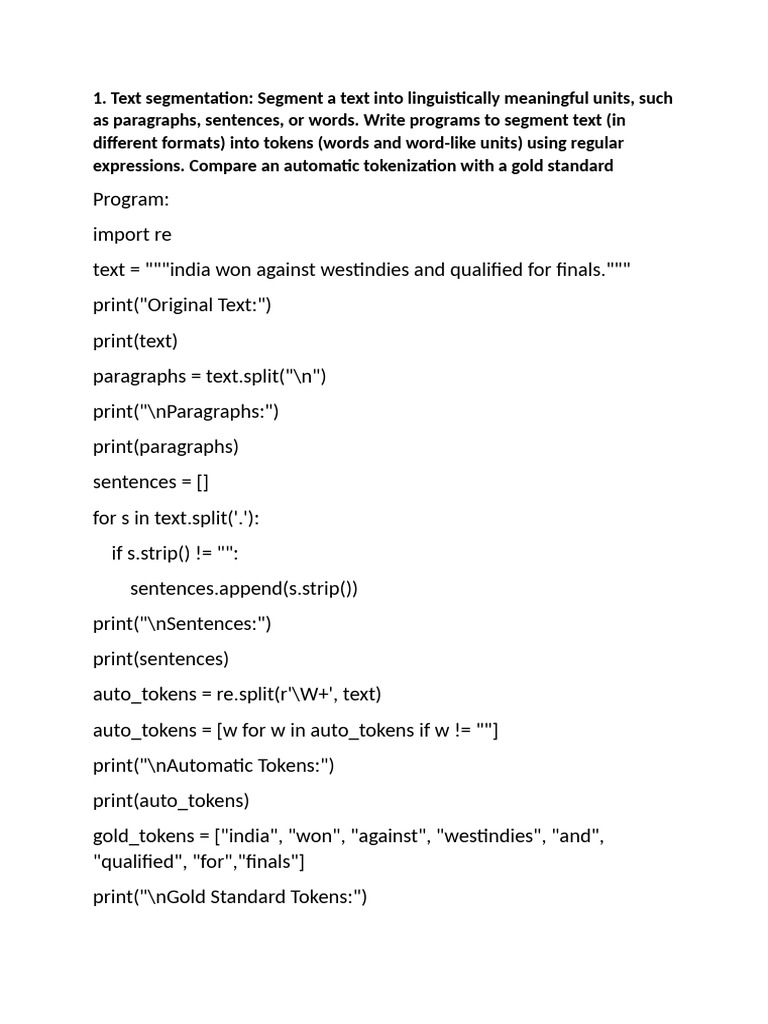Document | PDF | Parsing | Part Of Speech