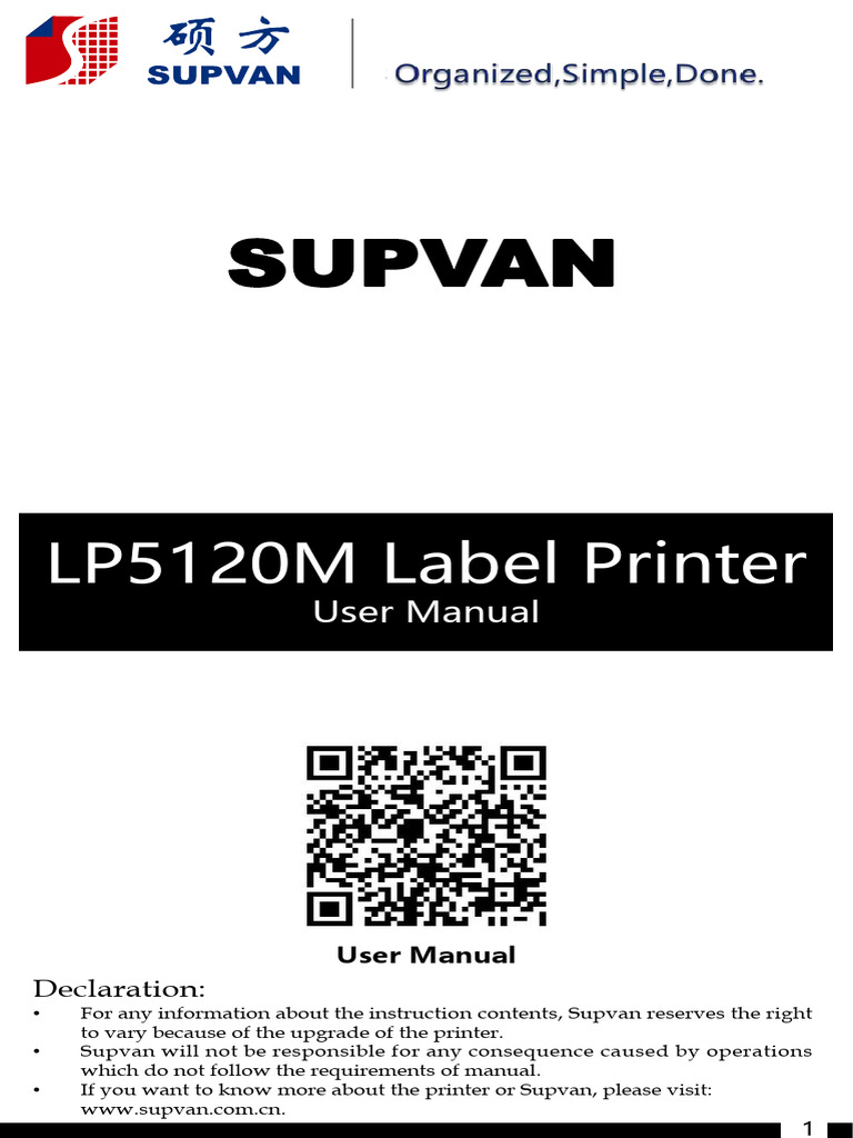 LP5120M User Manual | PDF | Menu (Computing) | Printer (Computing)
