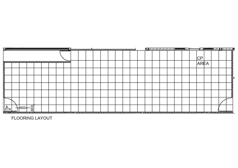 TRL CEC CP AREA ( Flooring Layout ) | PDF