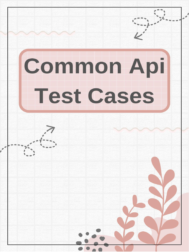 Application Programming Interface Test Cases! | PDF | Client–Server ...