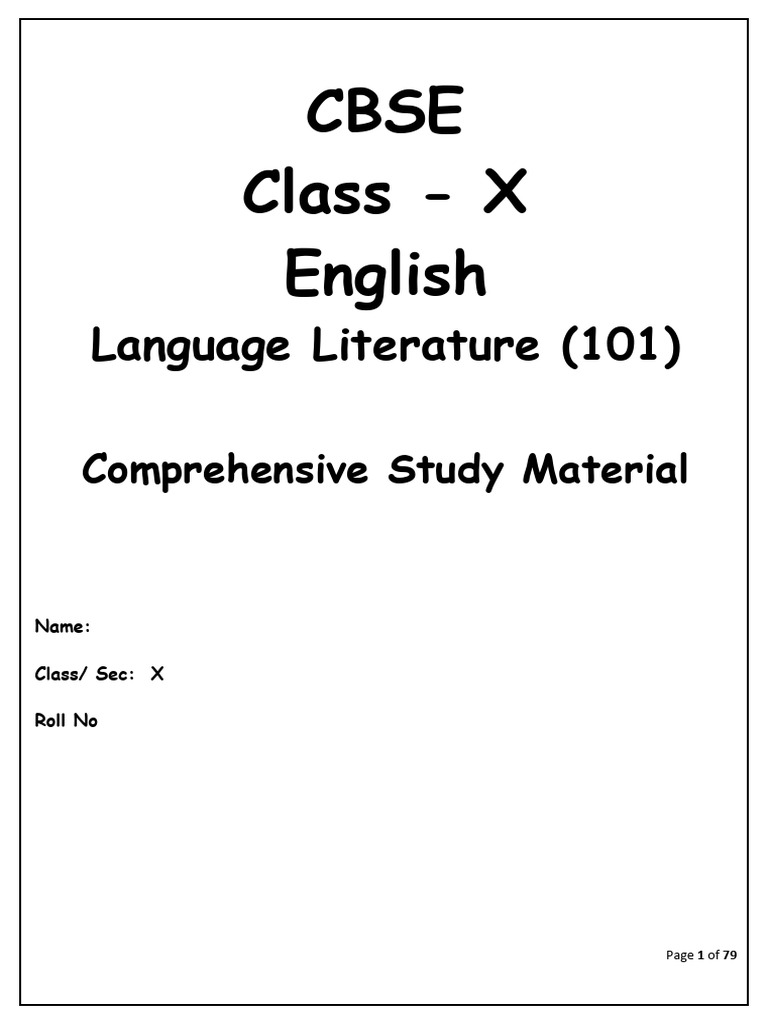 x English Comprehensive 26-27 Final | PDF | Reading Comprehension ...