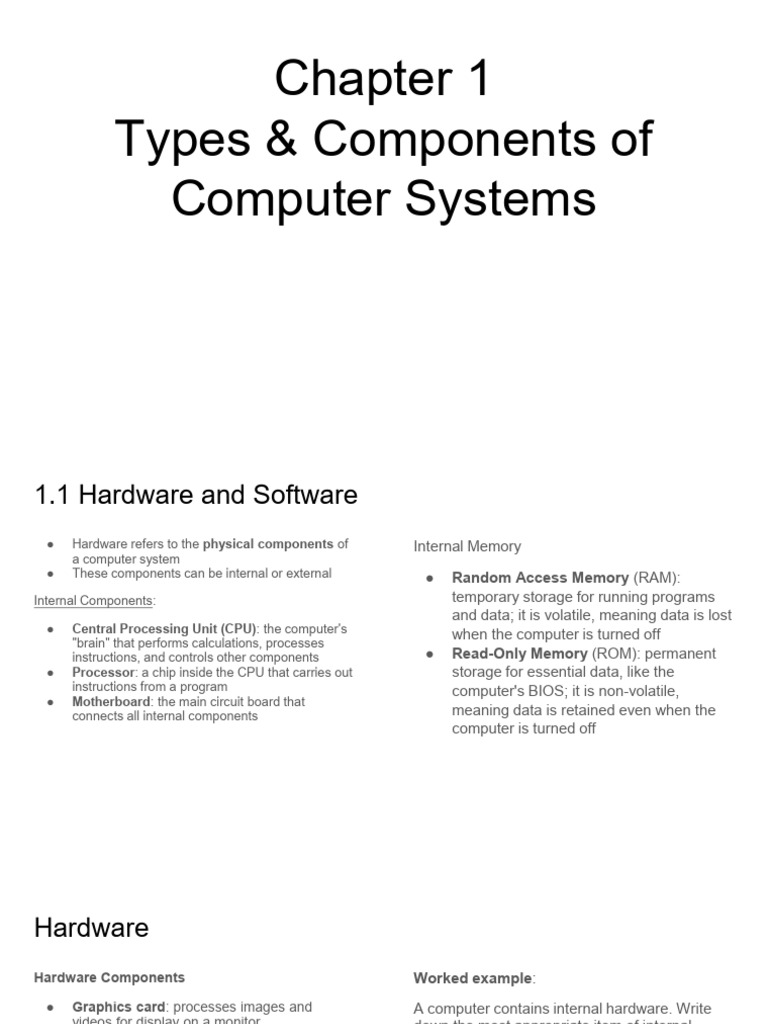 ICT Notes | PDF | Computer Data Storage | Graphical User Interfaces