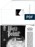 Haushofer, Karl - Weltpolitik Von Heute (1935, 165 Doppels., Scan, Fraktur)