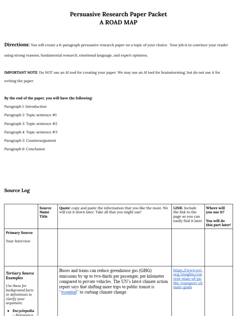 BRIAN ROAD MAP: Persuasive Essay 2025 | PDF | Public Transport | Logos