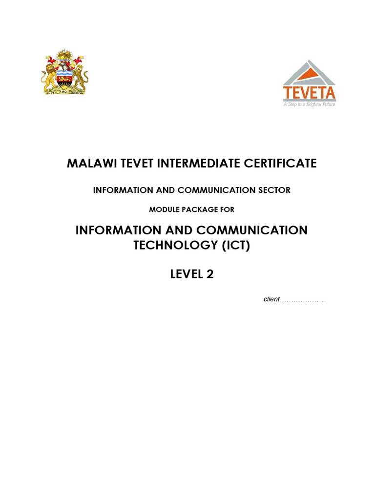 ICT Module Package Level 2 | PDF | Educational Assessment | Learning