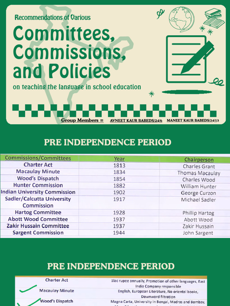 Committees, Commissions, And Policies (1) | PDF | Linguistics