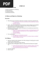 Unit-Ii: Cataloging and Indexing