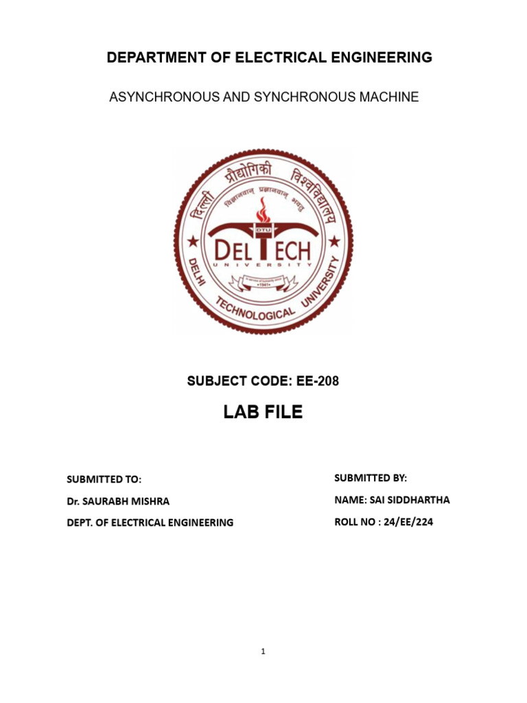 asm final pdf | PDF | Electric Motor | Manufactured Goods