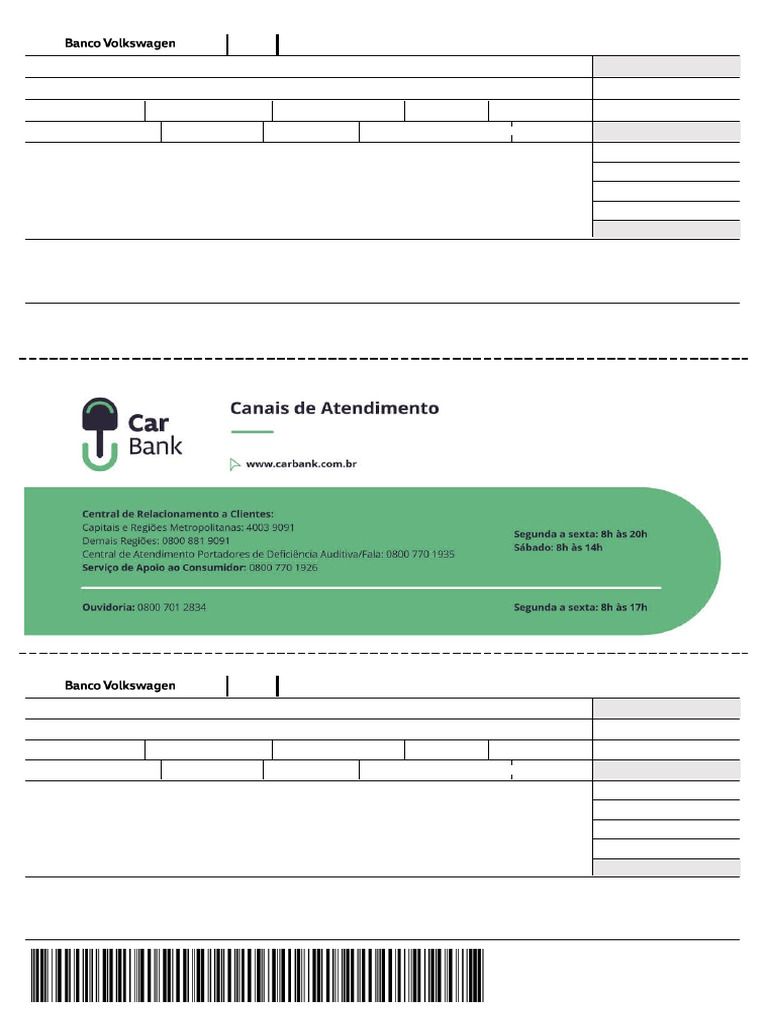 Carbank - Wilson Cassiano Da Silva | PDF | Cheque (banco) | Bancos